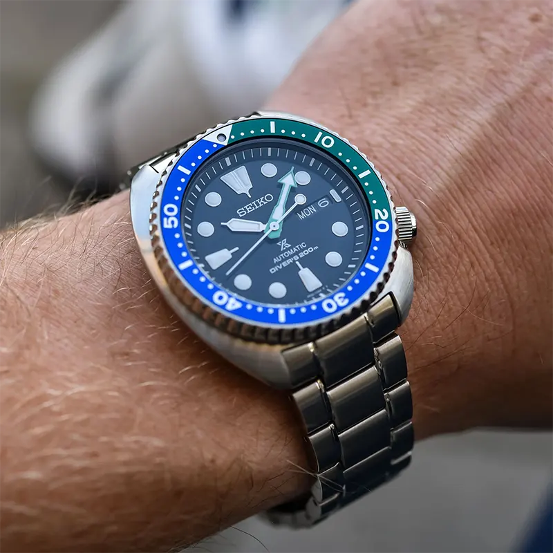 Seiko Men's  Prospex Turtle Special Edition 'Tropical Lagoon' Watch | SRPJ35